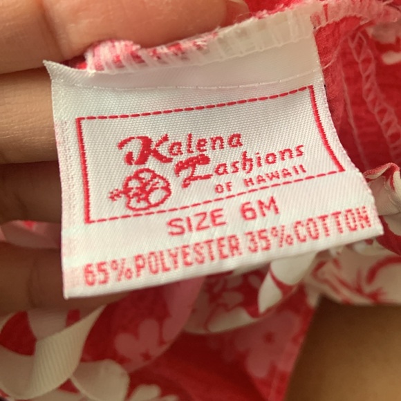 Beautiful Baby Hawaiian Dress size 6months - Picture 5 of 6